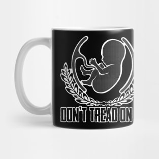 Gadsden Flag Pro Life Baby Mug